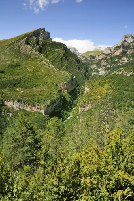 Framed Print : Anisclo Canyon and eroded karst limestone Mondoto peak, Ordesa and Monte Perdido National Park, Huesca, Aragon, Spain, Europe Framed Print : Anisclo Canyon and eroded karst limestone Mondoto peak, Ordesa and Monte Perdido National Park, Huesca, Aragon, Spain, Europe