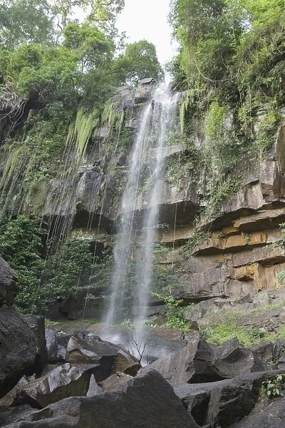 Anlung Samraong Waterfall, Chambok Ecotourism Park, Cambodia, Indochina, Southeast Asia, Asia