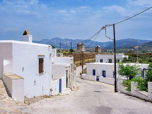 Ano Sagkri Village, Naxos Island, Cyclades, Greek Islands, Greece, Europe