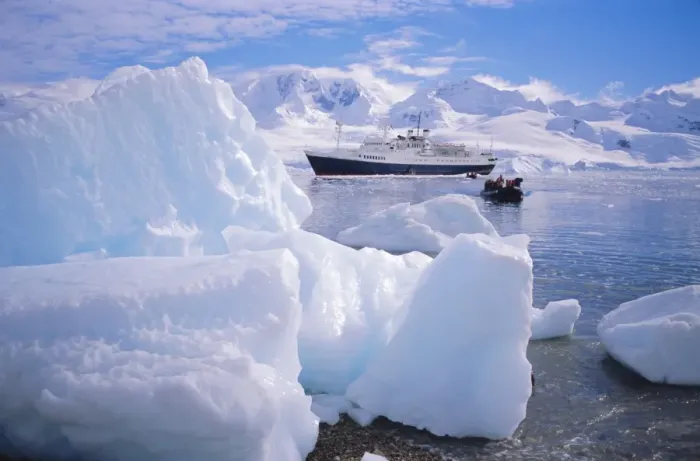 Framed Print : Antarctica, Antarctic Peninsula, Cruise Ship Endeavour Framed Print : Antarctica, Antarctic Peninsula, Cruise Ship Endeavour