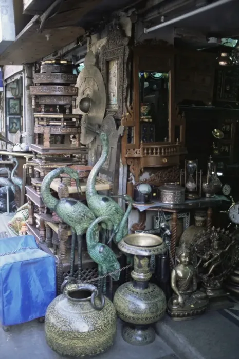 Framed Print : Antique shops Framed Print : Antique shops