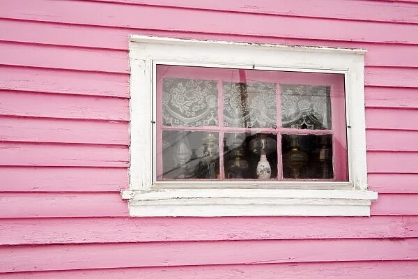 Antique store window