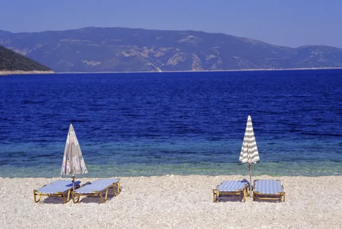 Framed Print : Antisamos Beach Framed Print : Antisamos Beach