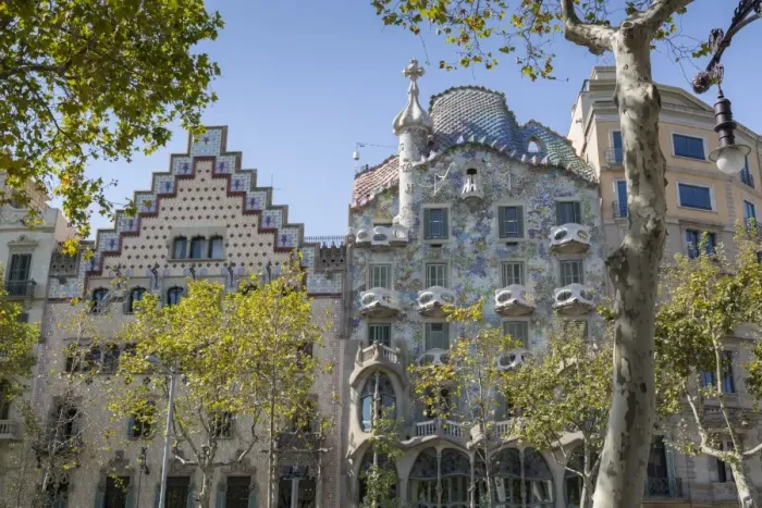 Framed Print : Antoni Gaudis Casa Batllo building, UNESCO World Heritage Site, Barcelona, Catalonia Framed Print : Antoni Gaudis Casa Batllo building, UNESCO World Heritage Site, Barcelona, Catalonia