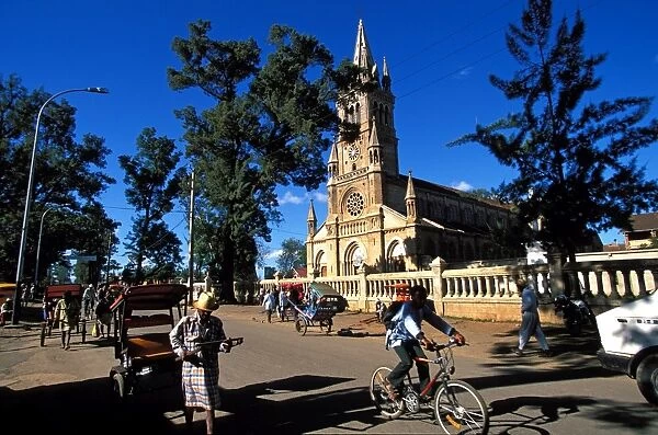 Antsirabe church, Madagascar, Africa