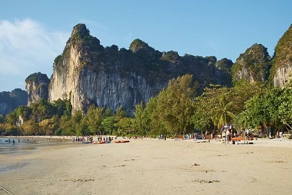 Ao Phra Nang Bay, Railay Beach, Tonsay Beach, Krabi Province, Thailand, Southeast Asia, Asia