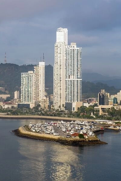 Apartment towers, Panama City, Panama, Central America