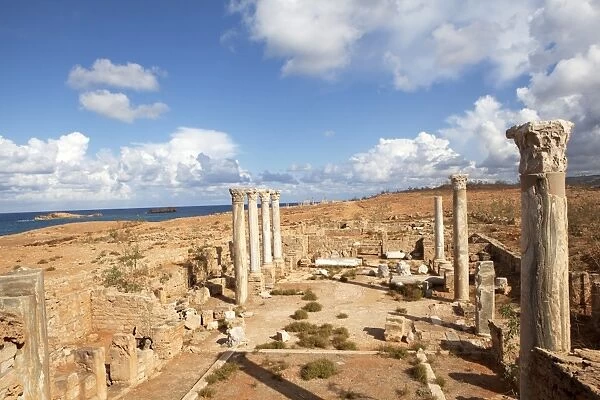 Apollonia Cyrenaica, one of the five towns of the Libyan Pentapolis, the port town of Cyrene, Libya, North Africa, Africa