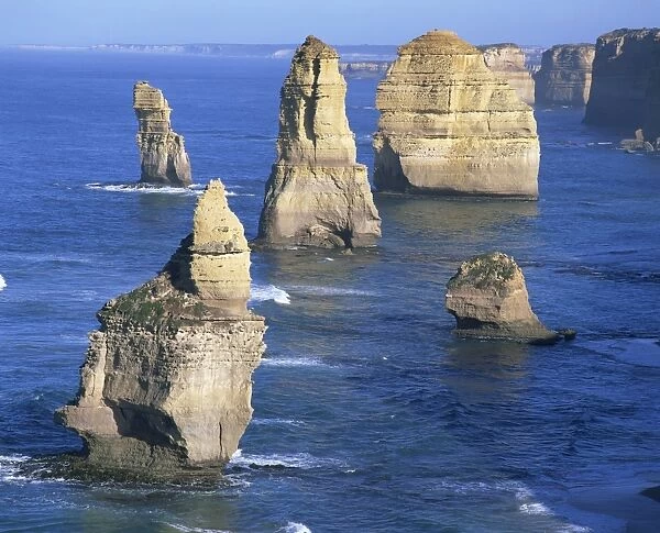 The Twelve Apostles, on the Great Ocean Road, Victoria, Australia, Pacific