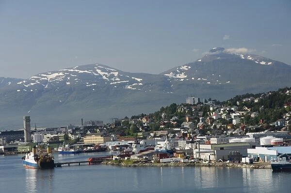 Approaching Tromso, Norway, Scandinavia, Europe