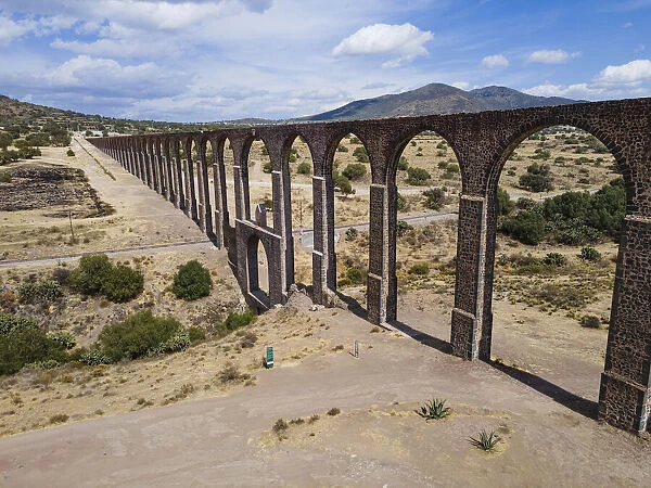 Aqueduct of Padre Tembleque, UNESCO World Heritage Site, Mexico state, Mexico