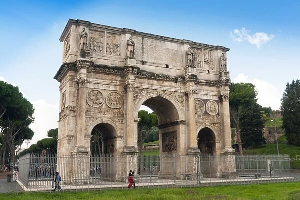 Arch of Constantine, Arco di Costantino, Rome, Unesco World Heritage Site, Latium