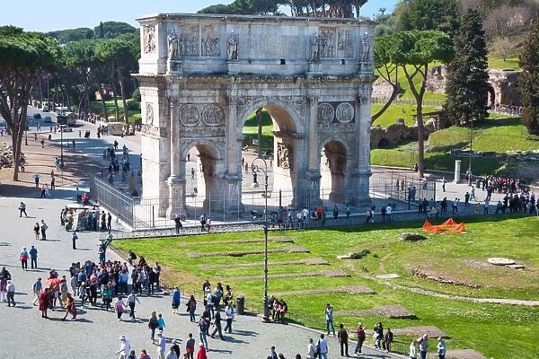The Arch of Constantine, Rome, Lazio, Italy, Europe