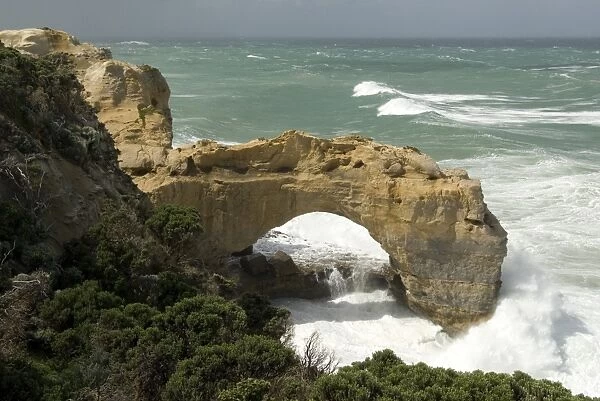 The Arch, in limestone cliff, Peterborough, Great Ocean Road, Victoria, Australia, Pacific