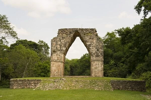 The Arch at the Mayan ruins of Kabah, Yucatan, Mexico, North America