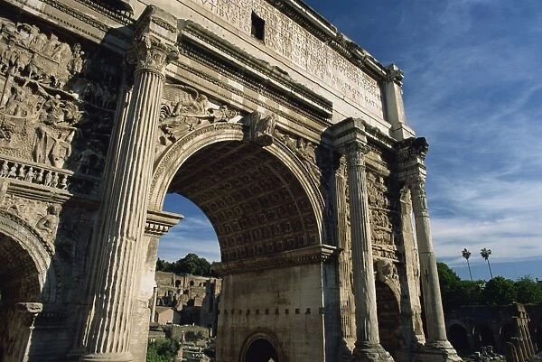 The arch of Septimus Severus