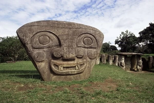 Archaeological Park, San Agustine, UNESCO World Heritage Site, Colombia, South America