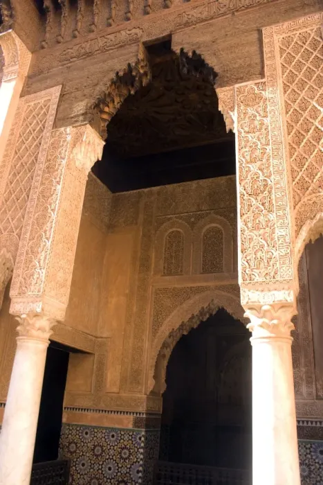 Framed Print : Arches, Ben Youssef Madrassa, Marrakesh, Morocco, North Africa, Africa Framed Print : Arches, Ben Youssef Madrassa, Marrakesh, Morocco, North Africa, Africa