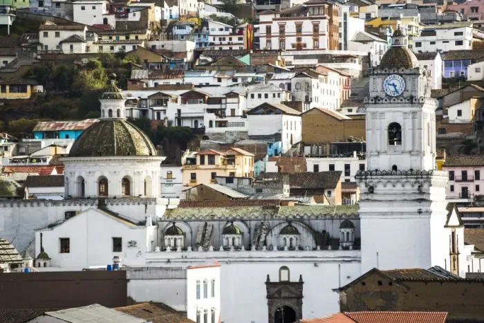 Framed Print : Architectural details at the Old City of Quito, UNESCO World Heritage Site, Ecuador Framed Print : Architectural details at the Old City of Quito, UNESCO World Heritage Site, Ecuador