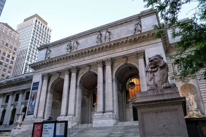 Framed Print : Architectural detail of the New York Public Library (NYPL), second largest in the USA and fourth largest in the world, New York City, United States of America, North America Framed Print : Architectural detail of the New York Public Library (NYPL), second largest in the USA and fourth largest in the world, New York City, United States of America, North America
