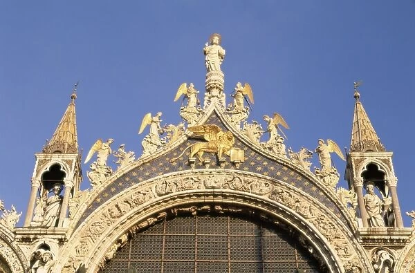 Architectural detail of San Marco basilica (St