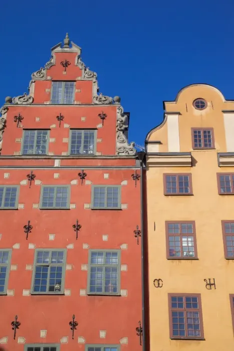 Framed Print : Architecture, Stortorget Square, Gamla Stan, Stockholm, Sweden, Scandinavia, Europe