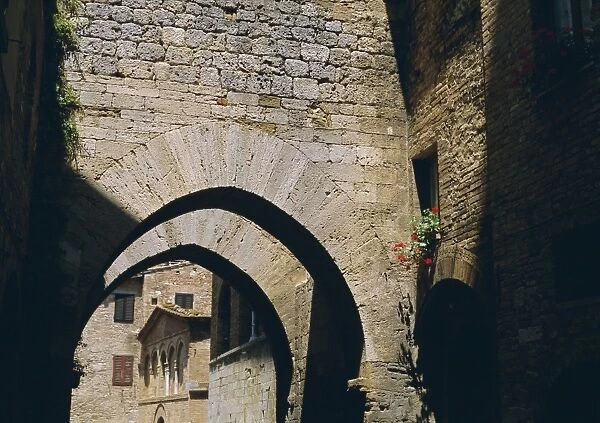 Archways, San Gimignano