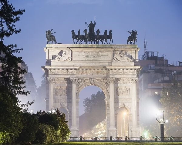 Arco della Pace, Milan, Lombardy, Italy, Europe
