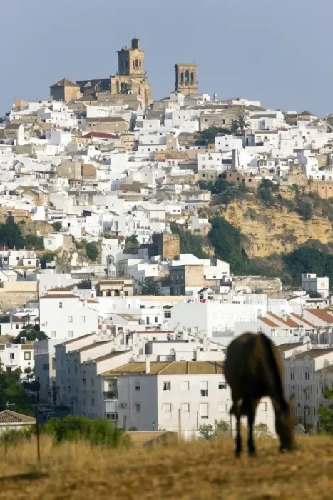 Framed Print : Arcos de la Frontera, one of the white villages, Andalucia, Spain, Europe Framed Print : Arcos de la Frontera, one of the white villages, Andalucia, Spain, Europe