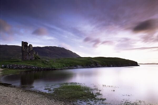 Ardwreck Castle and Loch Assynt