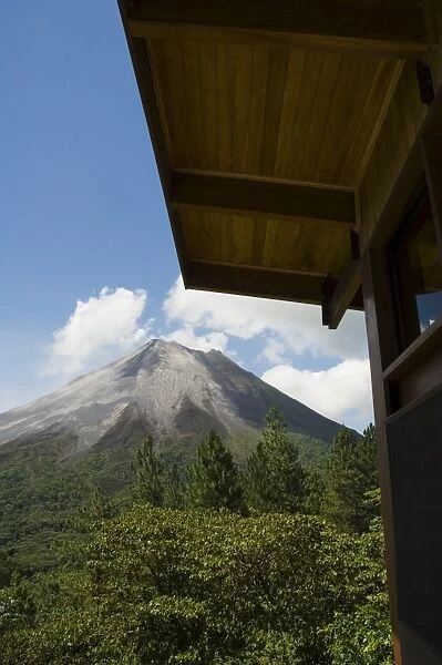 Arenal Volcano from Arenal Volcano Observatory Lodge, Costa Rica, Central America