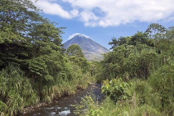 Arenal volcano, La Fortuna, Alajuela, Costa Rica, Central America