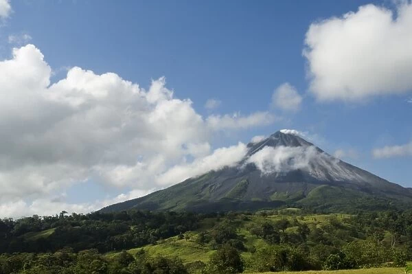 Arenal Volcano from the La Fortuna side, Costa Rica