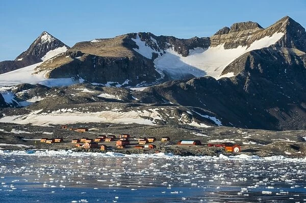 Argentinian Antarctic settlement, Esperanza Base, Hope Bay, Antarctica, Polar Regions