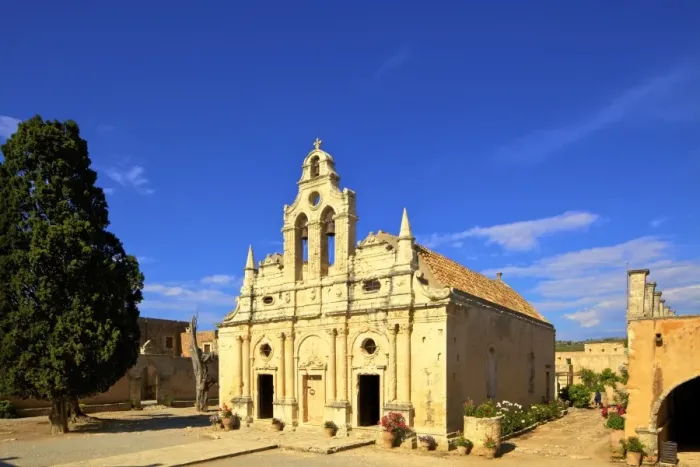 Framed Print : Arkadi Monastery, Crete, Rethymno, Greek Islands, Greece, Europe Framed Print : Arkadi Monastery, Crete, Rethymno, Greek Islands, Greece, Europe