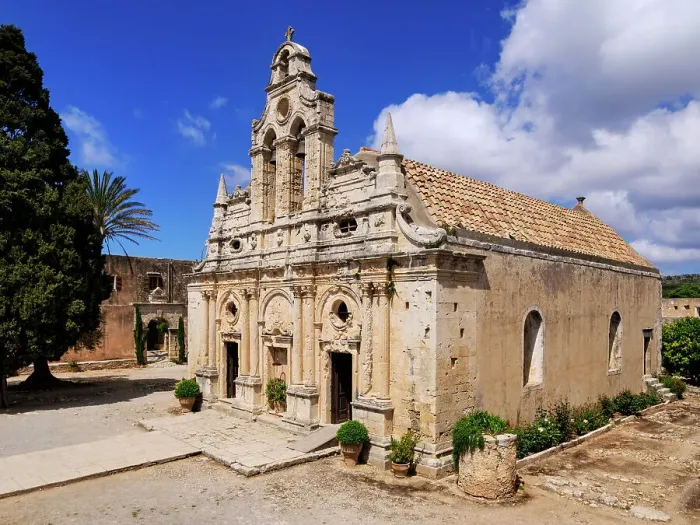 Framed Print : Arkadi Monastery, Rethymno Region, Crete, Greek Islands, Greece, Europe Framed Print : Arkadi Monastery, Rethymno Region, Crete, Greek Islands, Greece, Europe