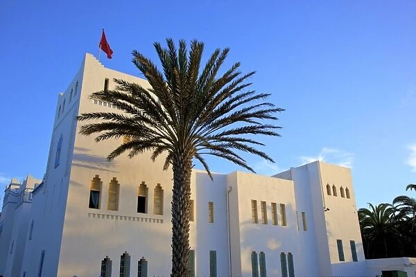 Art Deco architecture, Sidi Ifni, Morocco, North Africa, Africa
