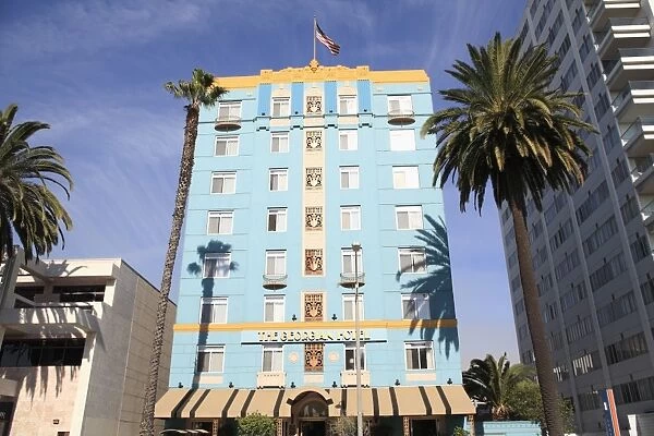 Art deco, Georgian Hotel, Ocean Avenue, Santa Monica, Los Angeles, California