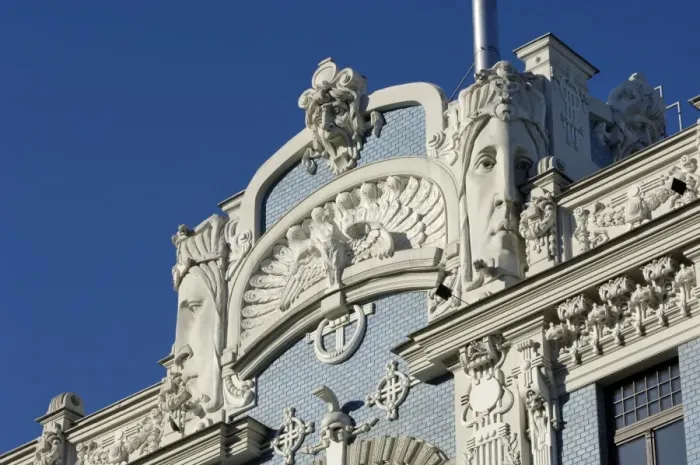 Framed Print : Art Nouveau architecture Framed Print : Art Nouveau architecture