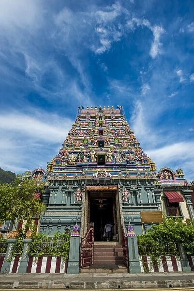 The Arul Mihu Navasakthi Vinayagar Hindu Temple, Victoria, Mahe, Republic of Seychelles