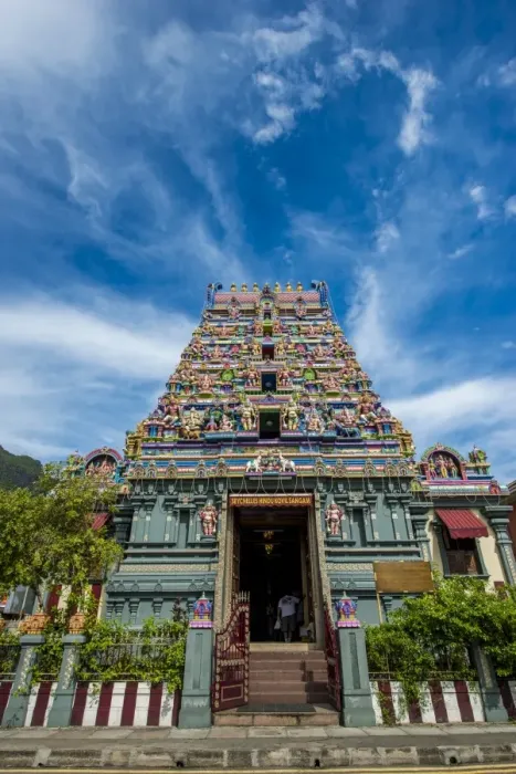 Framed Print : The Arul Mihu Navasakthi Vinayagar Hindu Temple, Victoria, Mahe, Republic of Seychelles Framed Print : The Arul Mihu Navasakthi Vinayagar Hindu Temple, Victoria, Mahe, Republic of Seychelles
