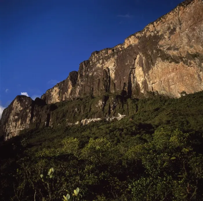 Framed Print : Ascent ledge on southwest cliff, Mount Roraima (Cerro Roraima), Tepuis Framed Print : Ascent ledge on southwest cliff, Mount Roraima (Cerro Roraima), Tepuis
