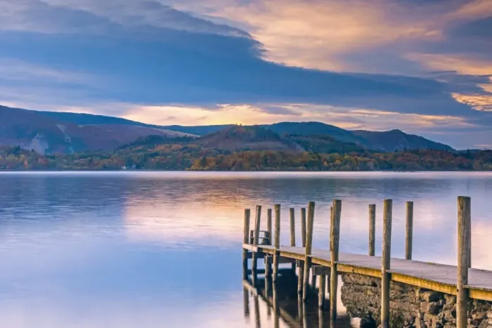 Framed Print : Ashness Jetty, Derwentwater, Keswick, Lake District National Park, Cumbria, England Framed Print : Ashness Jetty, Derwentwater, Keswick, Lake District National Park, Cumbria, England