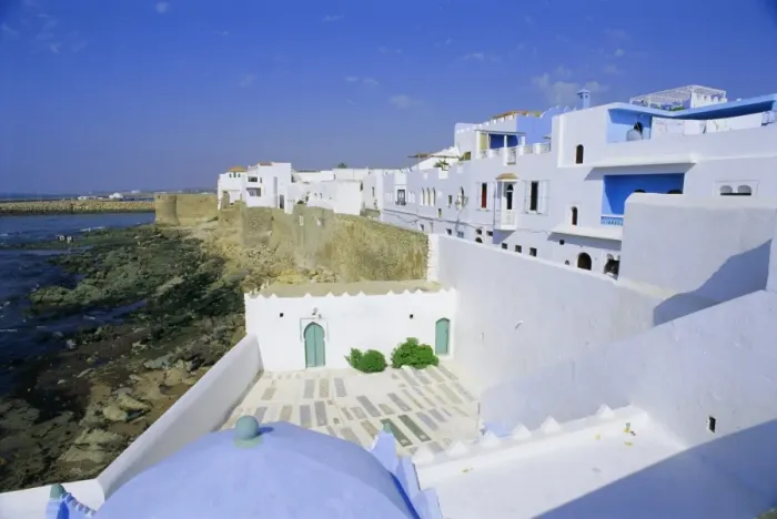 Framed Print : Asilah, Atlantic coast