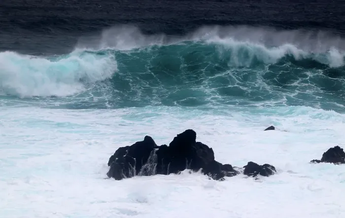 Framed Print : Atlantic surf at Mosteiros, north west coast, Sao Miguel, Azores Islands, Atlantic, Portugal
