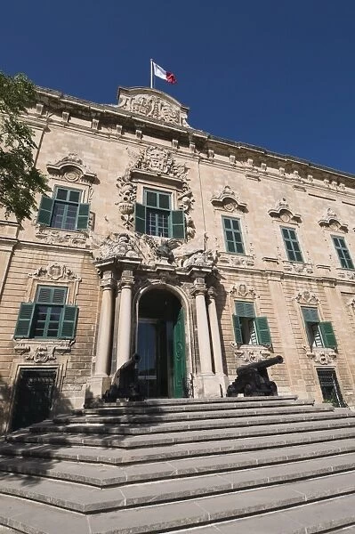 Auberge de Castile et Leon, the Prime Ministers office, Valletta, Malta, Europe