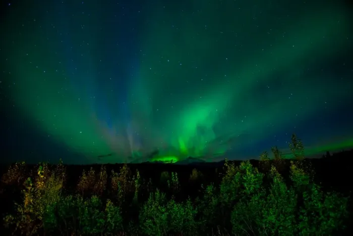 Framed Print : Aurora Borealis (Northern Lights) viewed from Denali Princess Wilderness Lodge, Denali Framed Print : Aurora Borealis (Northern Lights) viewed from Denali Princess Wilderness Lodge, Denali