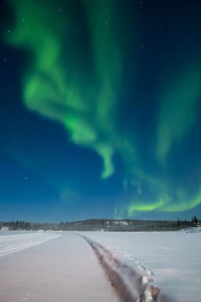 Aurora Borealis (Northern Lights), Yellowknife, Northwest Territories, Canada, North
