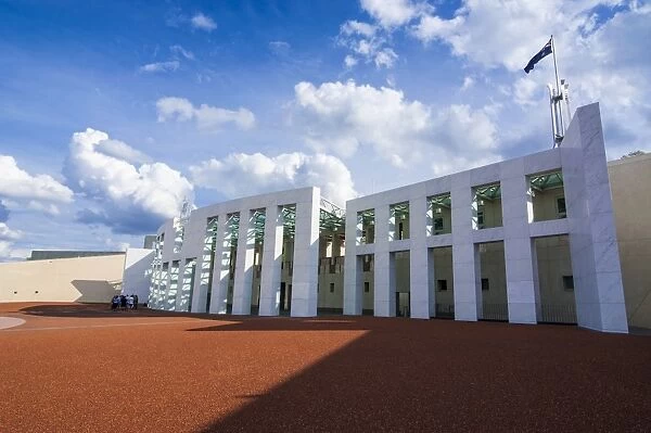 The Australian Parliament in Canberra, Australian Capital Territory, Australia, Pacific