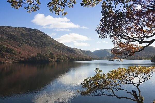 Autumn, Lake Ullswater, Lake District National Park, Cumbria, England, United Kingdom, Europe